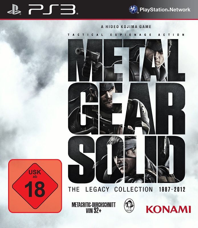 Metal Gear Solid: The Legacy Collection - 1987-2012 PlayStation 3
