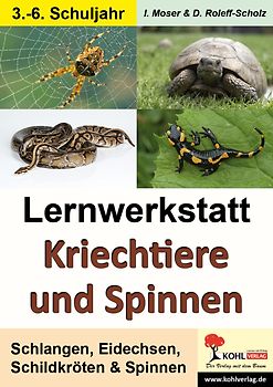Lernwerkstatt Kriechtiere und Spinnen
