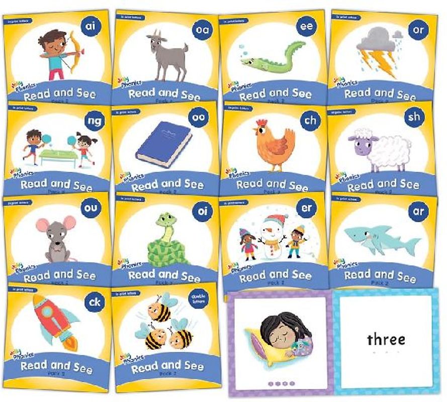 Jolly Phonics Read and See, Pack 2