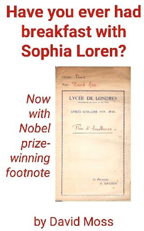 Have you ever had breakfast with Sophia Loren?