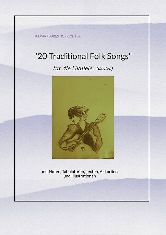 20 Traditional Folk-Songs für Ukulele (Bariton)