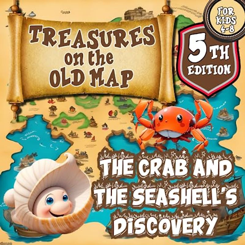 Treasures on the Old Map/a Magical Series of Books for Children ages 4-8: The Crab and the Seashell's Discovery