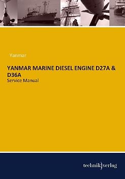 YANMAR MARINE DIESEL ENGINE D27A