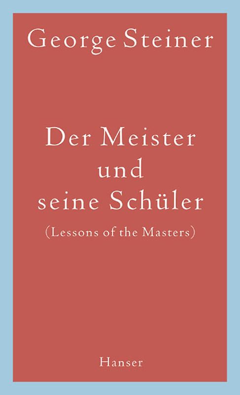 Der Meister und seine Schüler