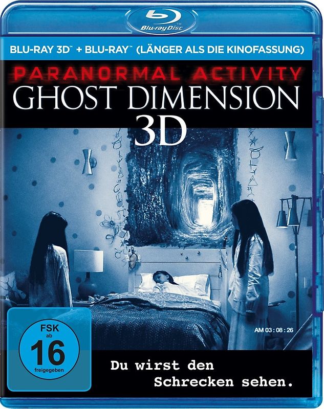 Paranormal Activity: The Ghost Dimension 3D [ink.2D Version, 2 Discs] 3D Blu-ray Disc