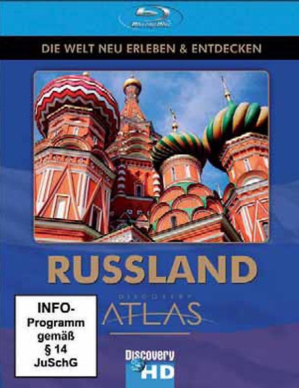 Discovery HD Atlas: Russland Blu-ray Disc