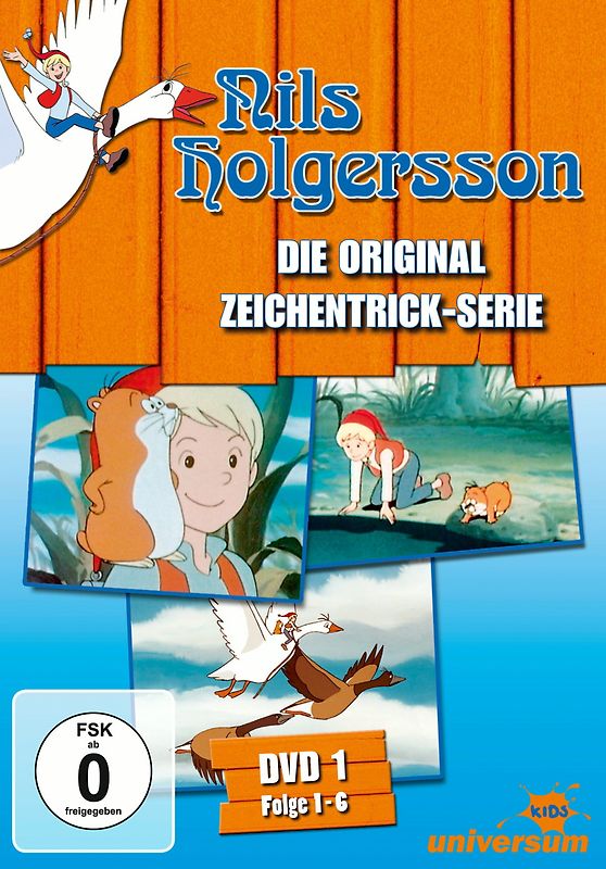 Nils Holgersson - DVD 01 (Folgen 1-6) - Selma Lagerlöf DVD