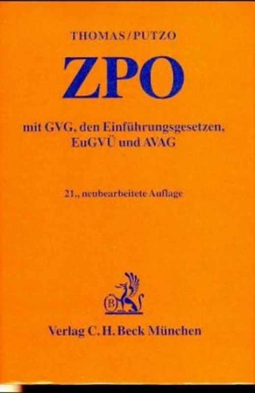 Zivilprozessordnung (ZPO)
