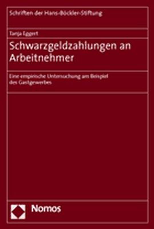 Schwarzgeldzahlungen an Arbeitnehmer