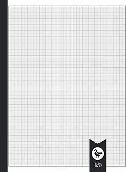 Millimetre Graph Paper 8.5" x 11": Notebook for Technical Drawing | 110 Pages - 55 Sheets | 1, 5 & 10mm Square Grid | Large Letter Format