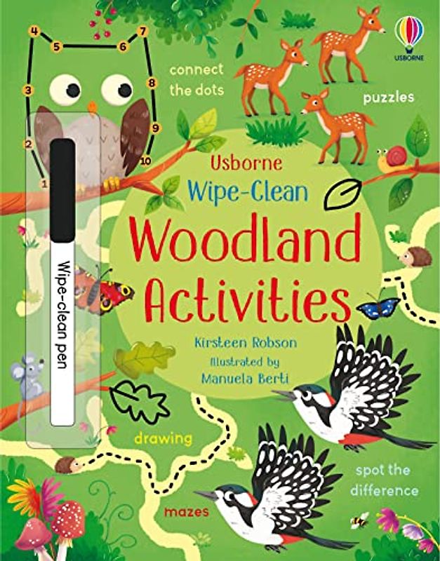 Wipe-Clean Woodland Activities (Wipe-clean Activities)