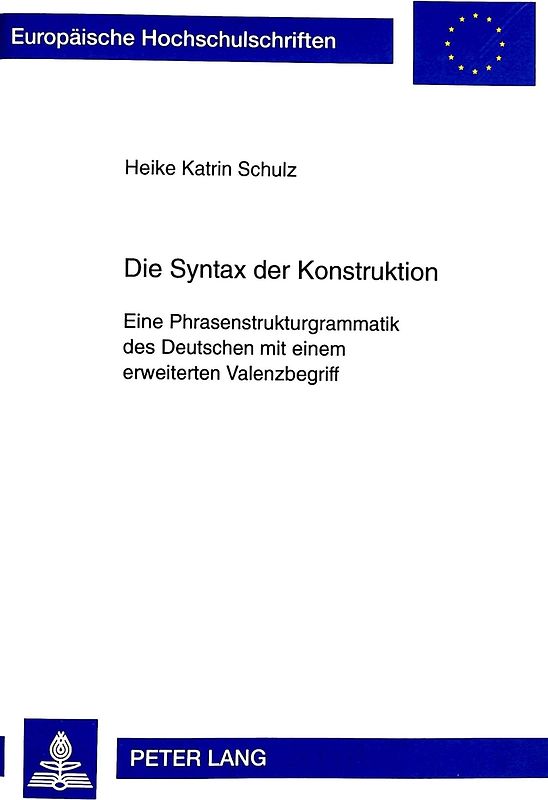 Die Syntax der Konstruktion