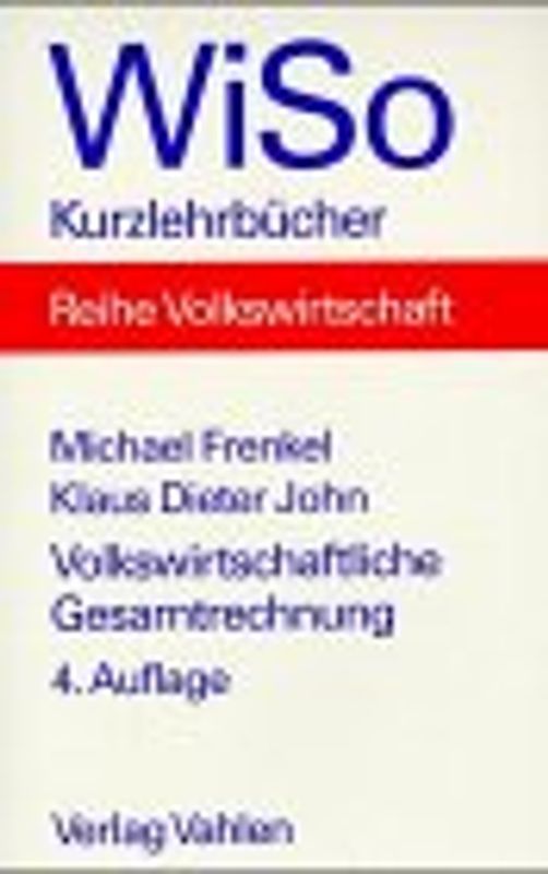 Volkswirtschaftliche Gesamtrechnung
