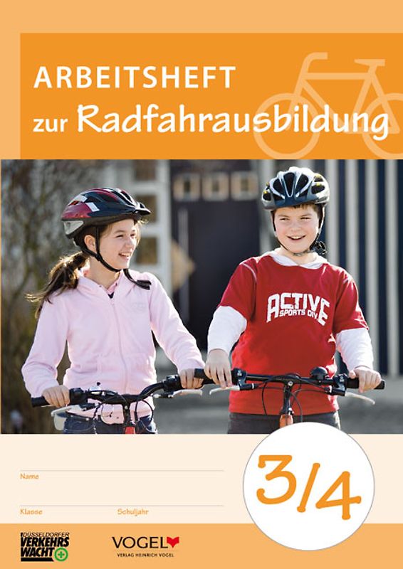 Arbeitsheft zur Radfahrausbildung 3/4