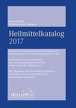 Heilmittelkatalog 2017 - Heilmittel der Physikalische Therapie