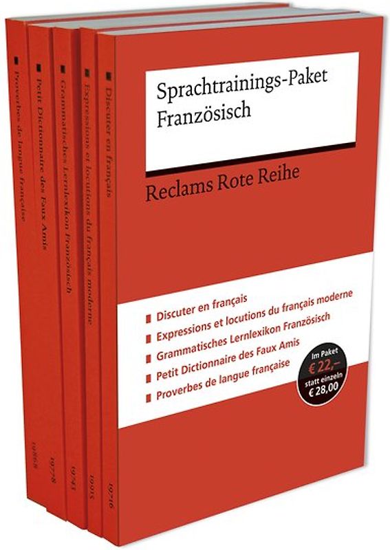 Sprachtrainings-Paket Französisch