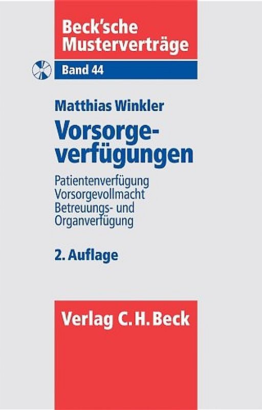 Vorsorgeverfügungen