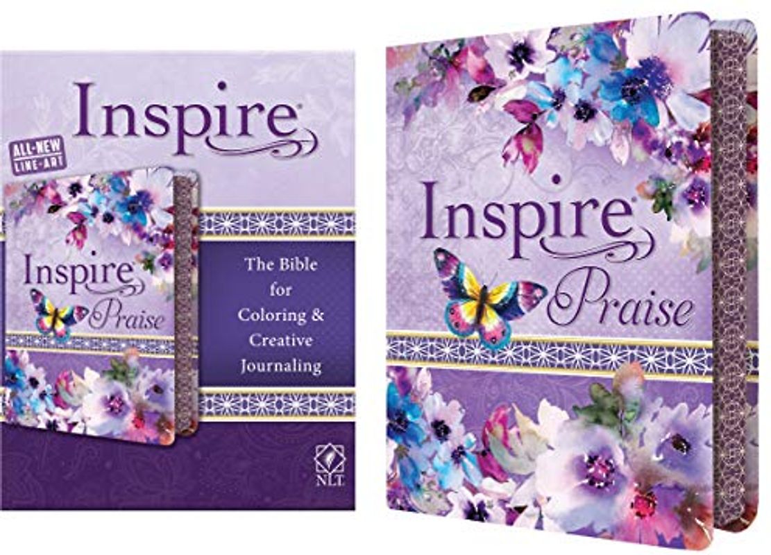 Inspire Praise Bible NLT, Feminine Deluxe
