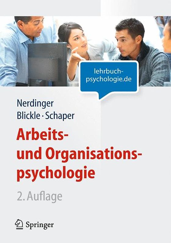 Arbeits- und Organisationspsychologie (Lehrbuch mit Online-Materialien)