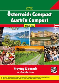 Österreich Compact, Autoatlas 1:200.000