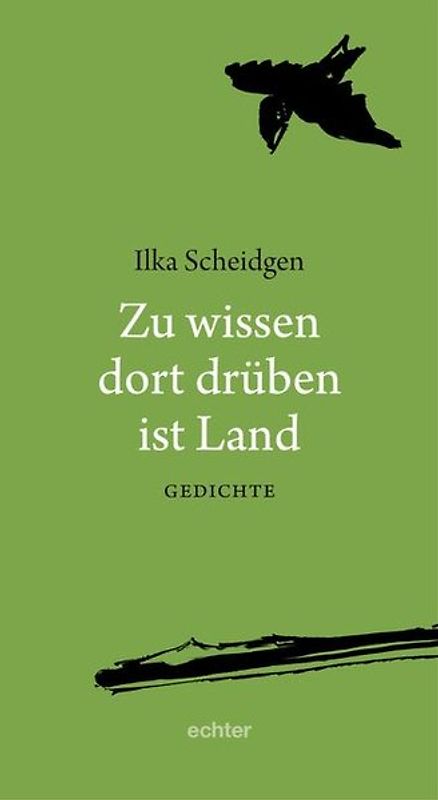 Zu wissen dort drüben ist Land