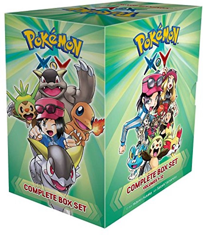 Pokemon X & Y, Complete Box Set: Includes vols. 1-12 (Pokémon Manga Box Sets)