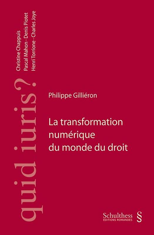 La transformation numérique du monde du droit