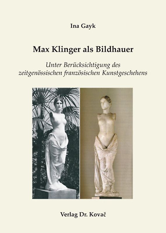 Max Klinger als Bildhauer