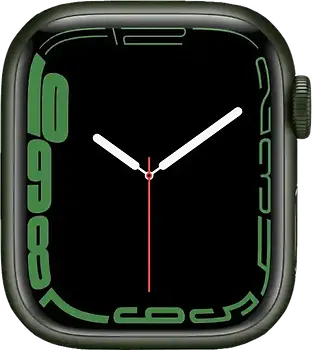 Apple Watch Series 7 41 mm Boîtier aluminium grün [Wi-Fi]