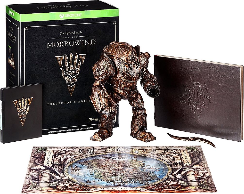 The Elder Scrolls Online: Morrowind [Collector's Edition inkl. Figur, Steelbook, Karte] Xbox One