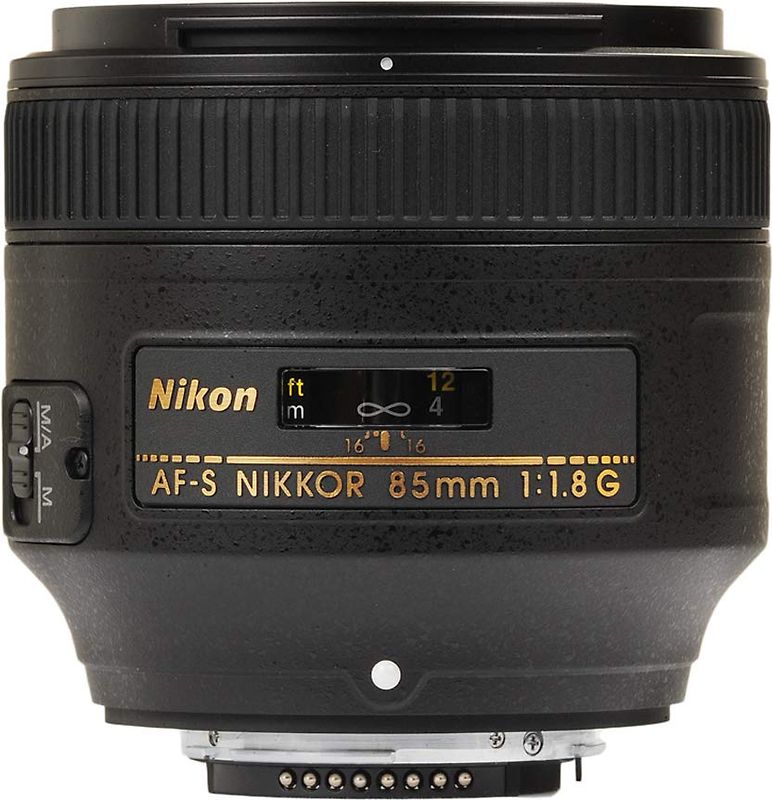 Nikon AF-S NIKKOR 85 mm F1.8 G 67 mm Filtergewinde (Nikon F Anschluss) schwarz