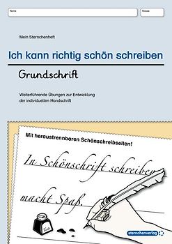 Übungsheft zur Grundschrift