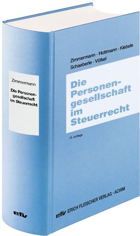 Die Personengesellschaft im Steuerrecht