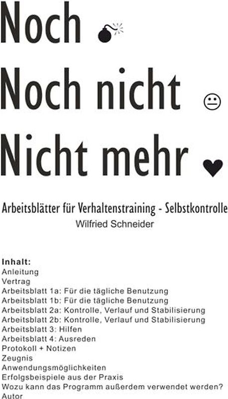 Noch-Noch nicht-Nicht mehr