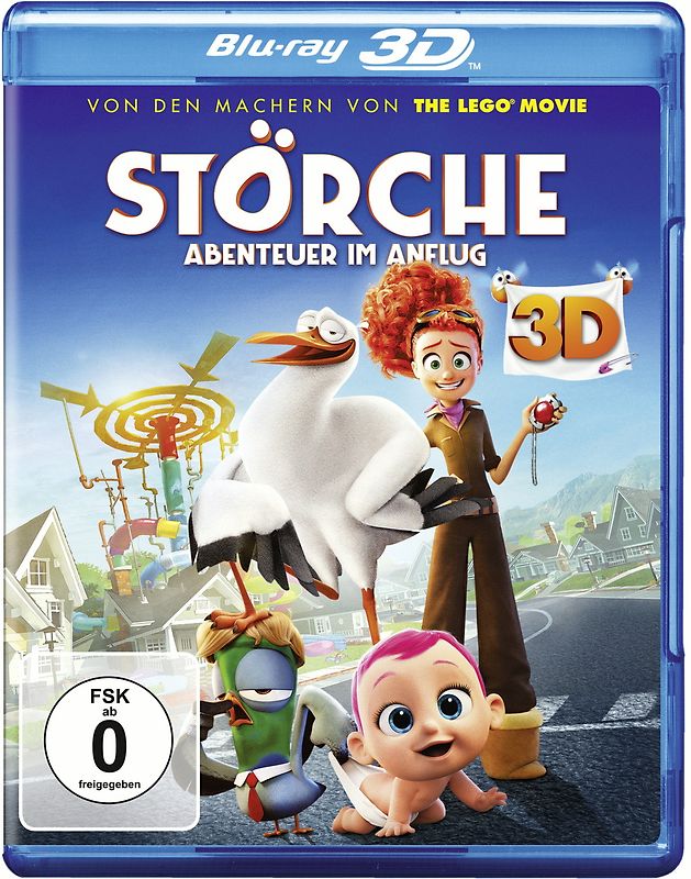 Störche - Abenteuer im Anflug (Blu-ray 3D) 3D Blu-ray Disc