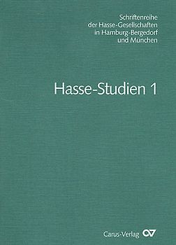 Hasse-Studien / Hasse-Studien 1