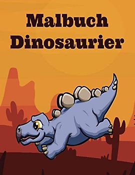 Malbuch Dinosaurier: Kinderbuch ab 5 Jahre | Zeichen Lernen Kinder | Malvorlagen für Erzieher | Perfekte Geschenkidee