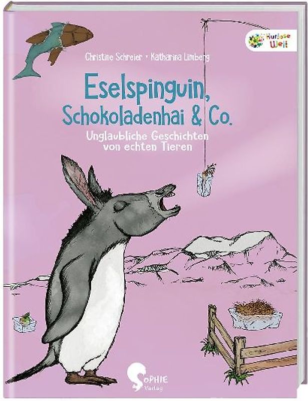 Eselspinguin, Schokoladenhai & Co.