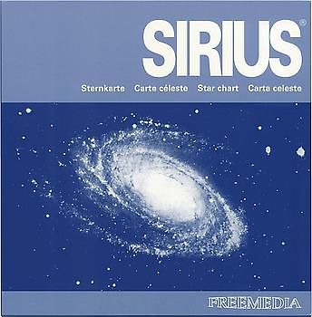 Astronomische Sternkarte Sirius, drehbar, Kleines Modell