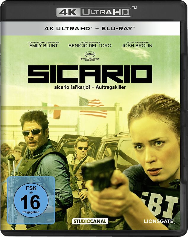 Sicario [inkl. Blu-ray] 4K Ultra HD Blu-ray