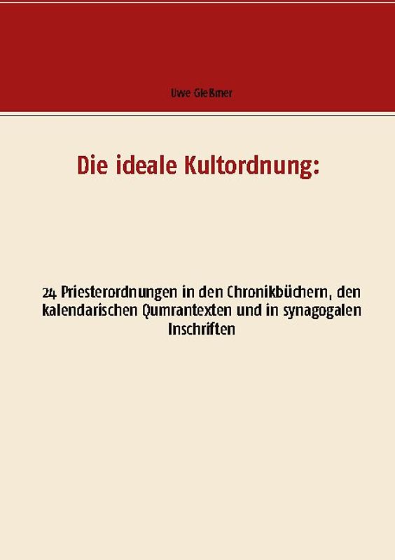 Die ideale Kultordnung: