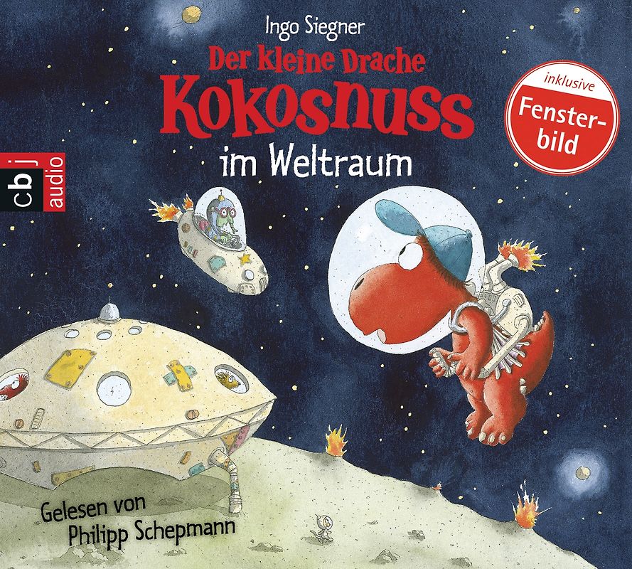 Der kleine Drache Kokosnuss im Weltraum -