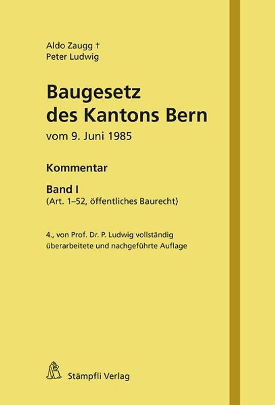 Baugesetz des Kantons Bern vom 9. Juni 1985