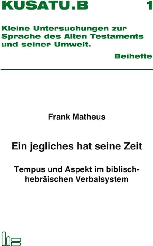 Ein jegliches hat seine Zeit.