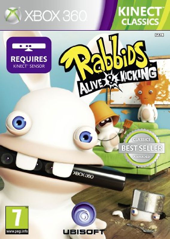 Raving Rabbids - Alive and Kicking [Kinect erforderlich, Internationale Version] Xbox 360