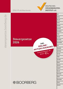 Steuergesetze 2026