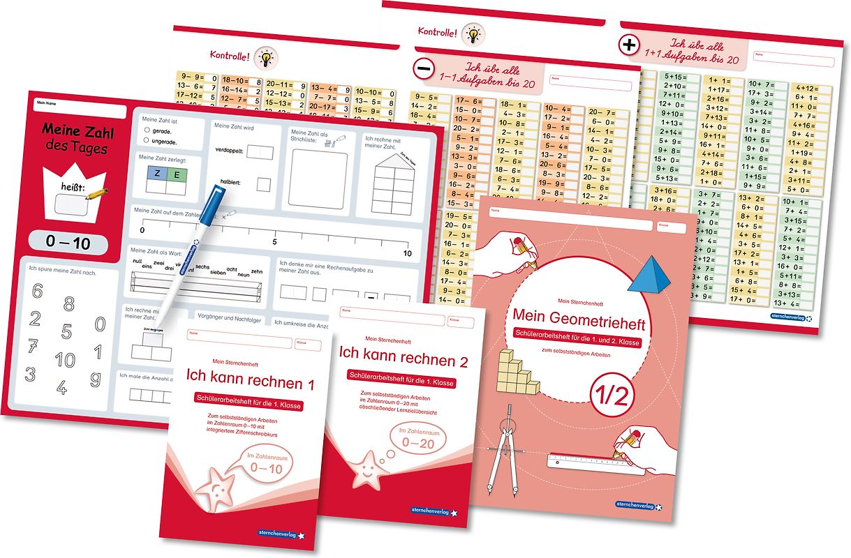 Meine Lernbox 1 - Mathematik - Fit für das 1. Schuljahr