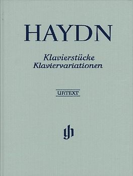 Klavierstücke · Klaviervariationen; Leinenausgabe - Joseph Haydn