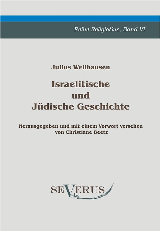 Israelitische und Jüdische Geschichte