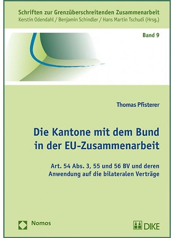 Die Kantone mit dem Bund in der EU-Zusammenarbeit